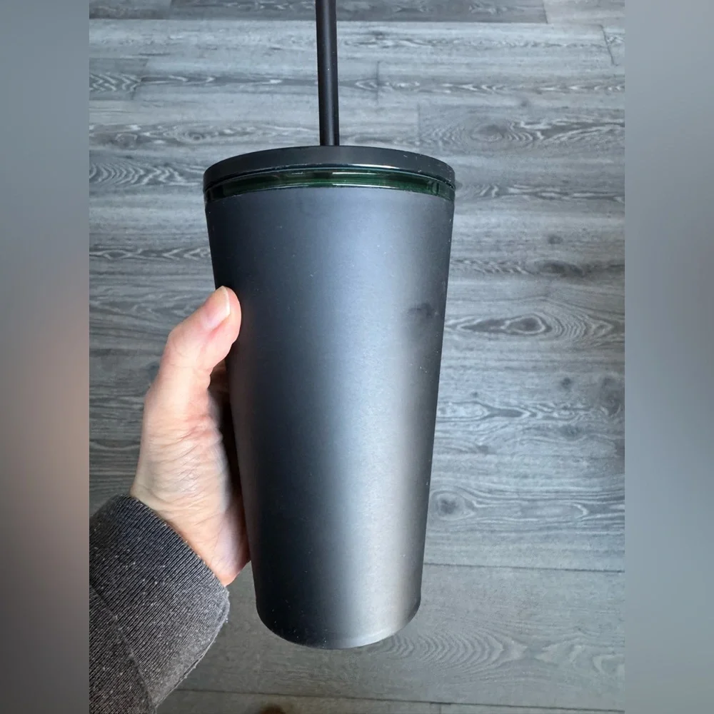 Starbucks 16oz Black Cup